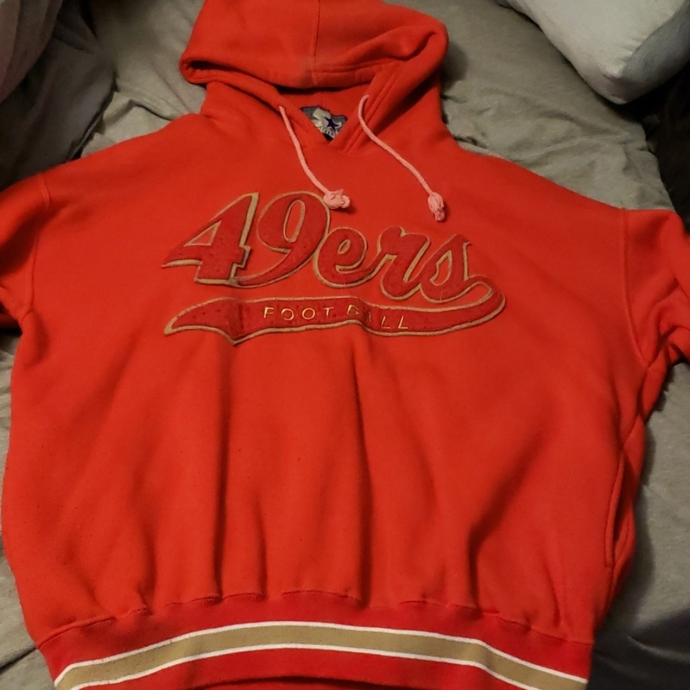Starter 49ers Hoodie.